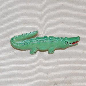 Vintage Crocodile Brooch